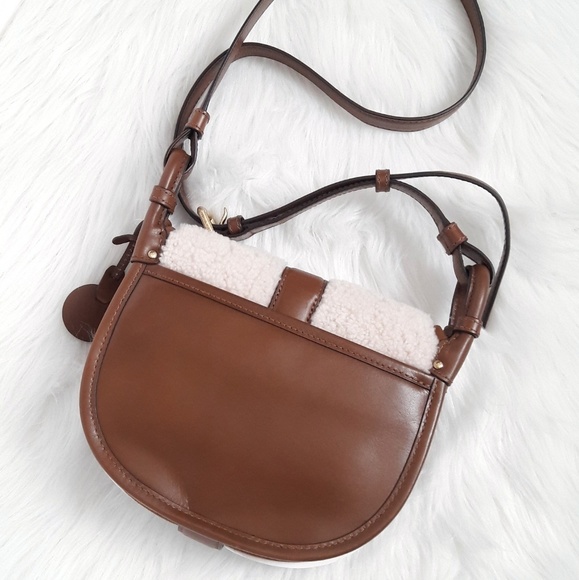 Michael Kors | Jamie Brown Medium Saddle Bag - Picture 5 of 6